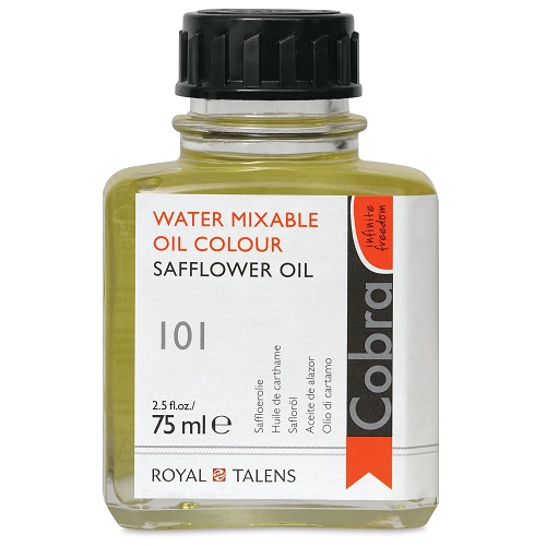 Royal Talens Cobra Water Mixable Oil Paint Safflower Oil - 75ml  24281101