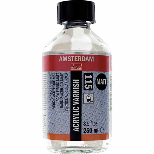 Amsterdam Acrylic Matt Varnish- 250ml