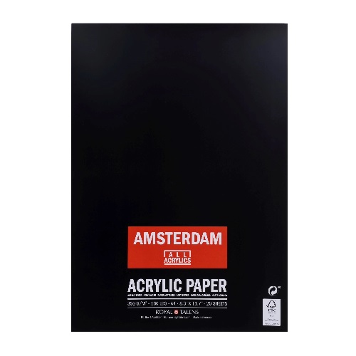 Amsterdam Acrylic Paper Pad (A4)  8.3"x11.7"   93023026