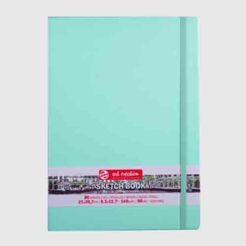 Royal Talens Art Creation Fresh Mint Hard-bound Sketchbook  8.3"x11.7"   9314033M
