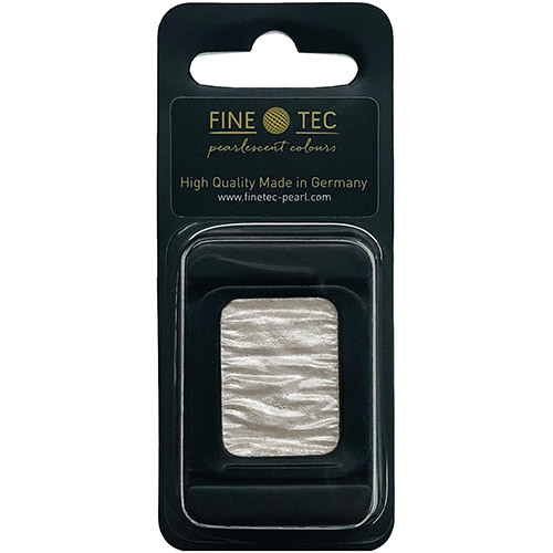 FineTec Pearlescent Watercolor Pan refill- Silver
