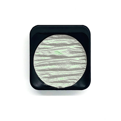 FineTec Iridescent Watercolour Pan refill- Jade Green