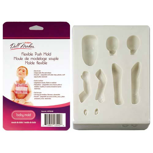 Sculpey Flexible Push Mold - Baby