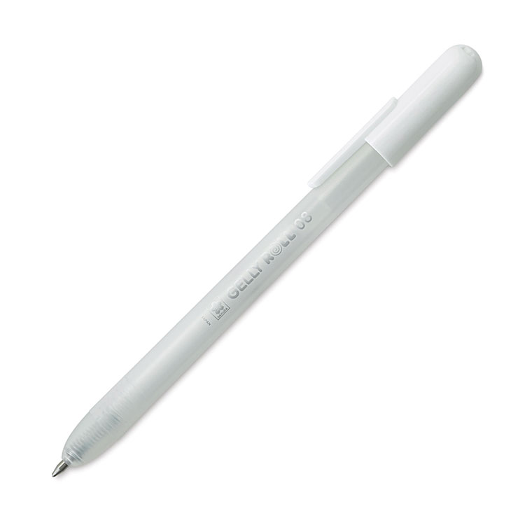 Sakura Retractable Classic Gelly Roll Pen - White 34877