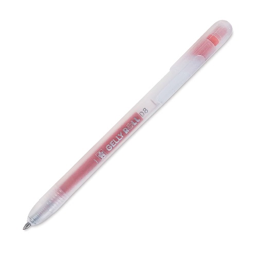 Sakura Retractable Glitter Gelly Roll Pen - Orange Stardust 35926