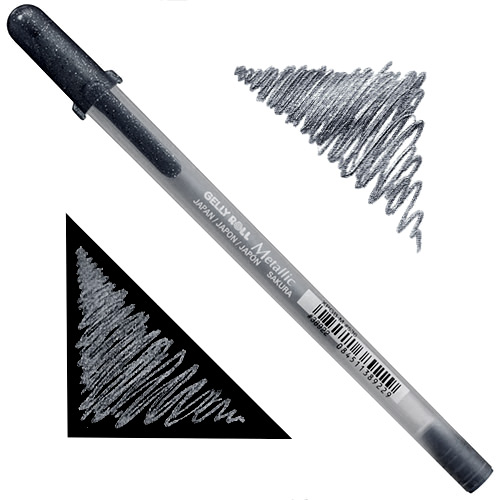 Sakura Gelly Roll Metallic Pen - Black