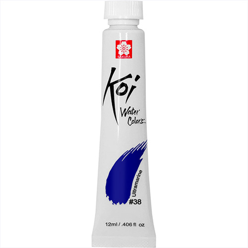 Sakura Koi Water Colors - (.406oz/12ml) #38 Ultramarine