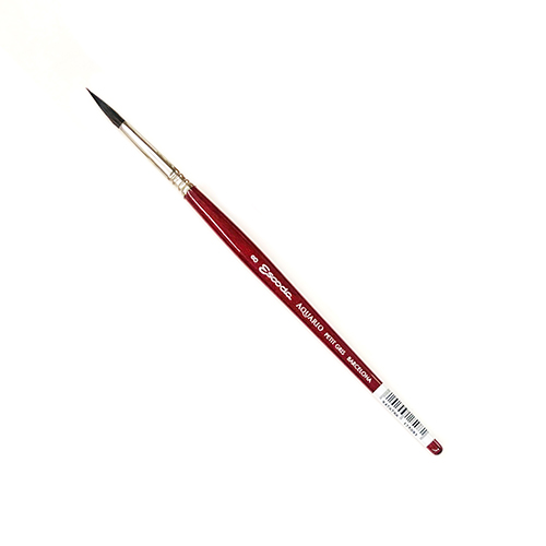 Escoda Aquario Brush for Watercolors - Round #8