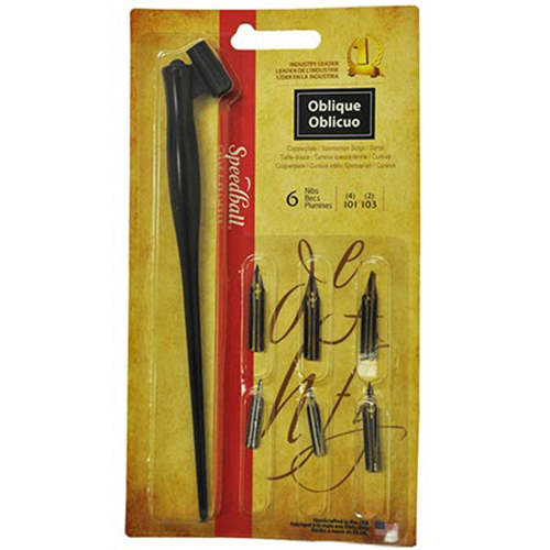 Speedball Pen Nib Set - (7 Pieces) Oblique