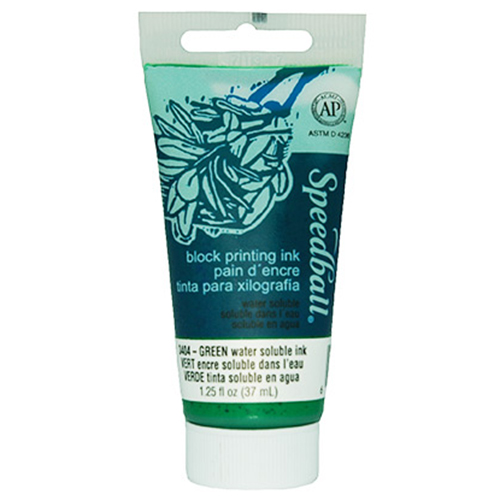 Speedball Block Printing Ink - (1.25oz/37ml) Green