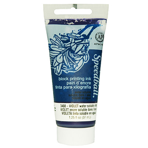 Speedball Block Printing Ink - (1.25oz/37ml) Violet