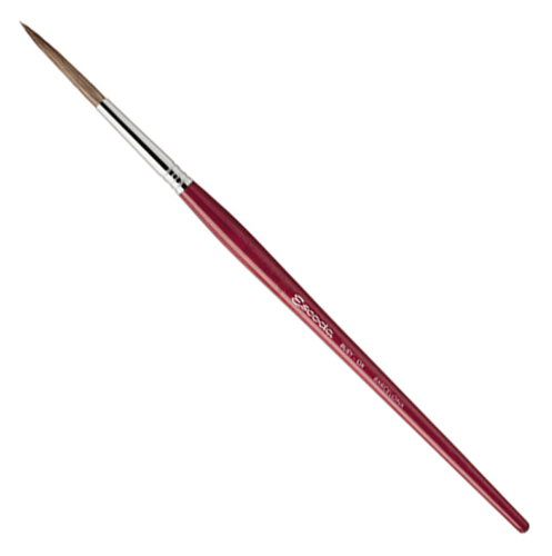 Escoda Bravo Brush for Lettering - Long Round #6