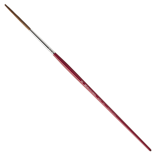 Escoda Bravo Brush for Lettering - Long Round Square Edge #2/0