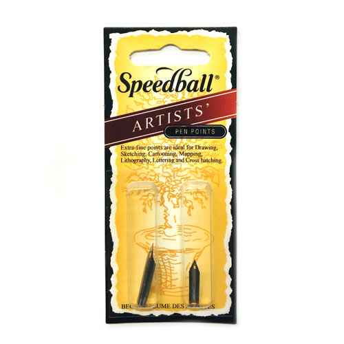 Speedball Pen Nibs - (2 Pack) Artists 100 & 104