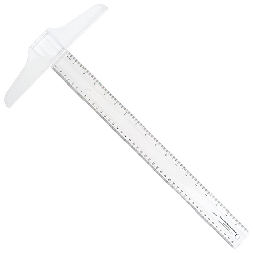 Westcott Clear Plastic T-Square 18"
