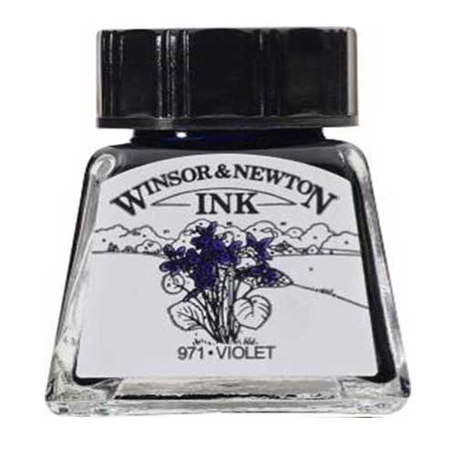 Winsor & Newton Dye-Based Drawing Ink - Violet