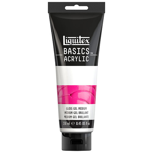 Liquitex Basics Acrylic Medium - (8.5oz/250ml) Gloss Gel