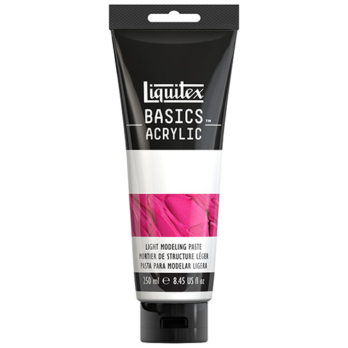 Liquitex Basics Acrylic Medium - (8.5oz/250ml) Light Modeling Paste
