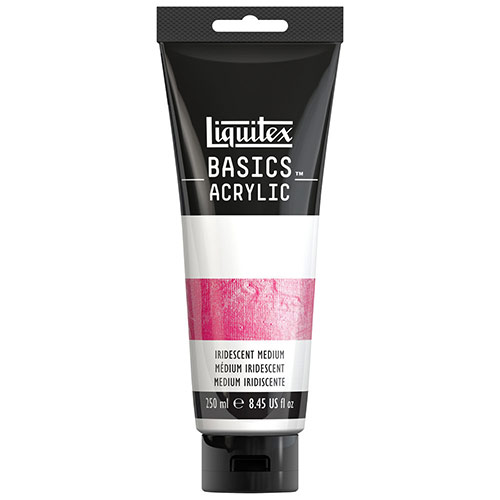 Liquitex Basics Acrylic Medium - (8.5oz/250ml) Iridescent