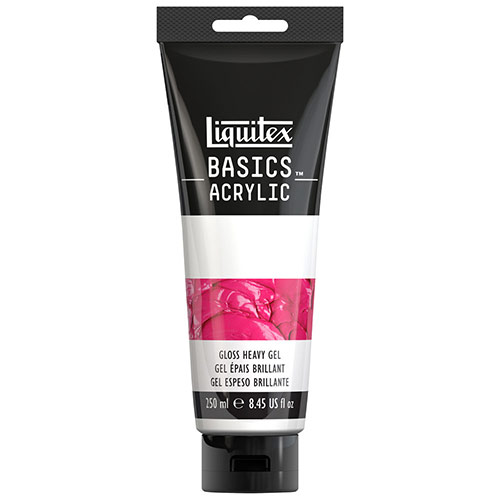 Liquitex Basics Acrylic Medium - (8.5oz/250ml) Gloss Heavy Gel