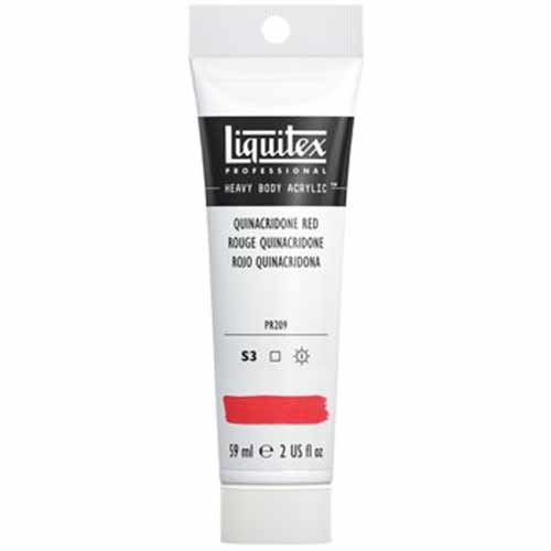 Liquitex Professional Heavy Body Acrylic Paint  (2oz/59ml) Quinacridone Red