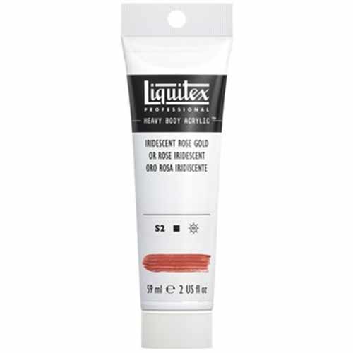 Liquitex Professional Heavy Body Acrylic Paint - (2oz/59ml) Iridescent Rose Gold