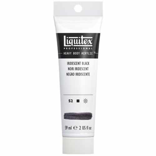 Liquitex Professional Heavy Body Acrylic Paint - (2oz/59ml) Iridescent Black