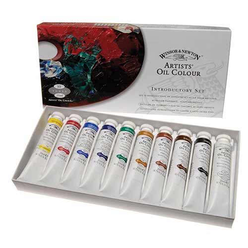 Winsor & Newton Artists' Oil Color Introductory Set -10x21ml