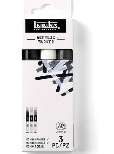 Liquitex Professional Fine Acrylic Paint Marker Set - (3 Pack) Essentials