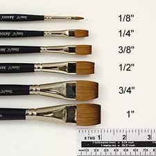1/2' One Stroke Artists' Watercolor Brush