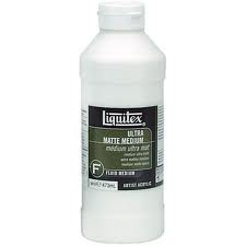 Liquitex Professional Fluid Medium - (16oz/473ml) Ultra Matte Medium