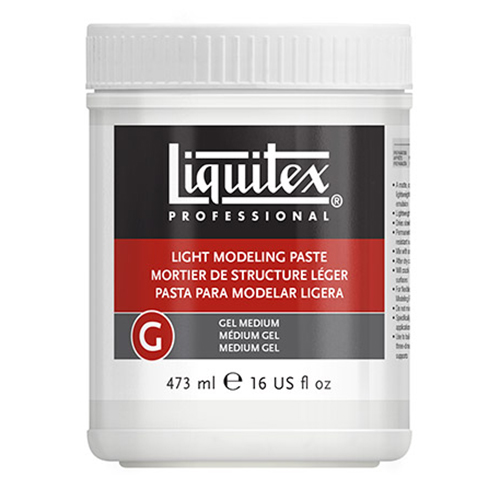 Liquitex Professional Acrylic Medium - (16oz/473ml) Light Modeling Paste