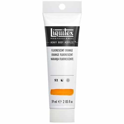 Liquitex  Heavy Body Paint- Fluorescent Orange-2oz