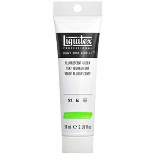 Liquitex  Heavy Body Paint- Fluorescent Green-2oz
